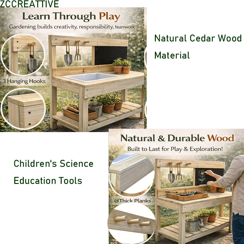ZCCREATTIVE Banco da Lavoro in - Kids Outdoor Mud Kitchen recensione e prezzo