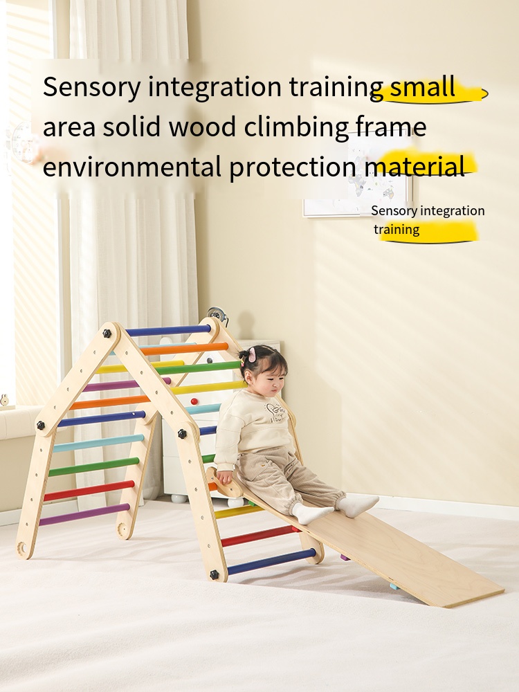 Set di 3 Strutture per Arrampi - Kids Outdoor Wooden Climbing Frame recensione e prezzo