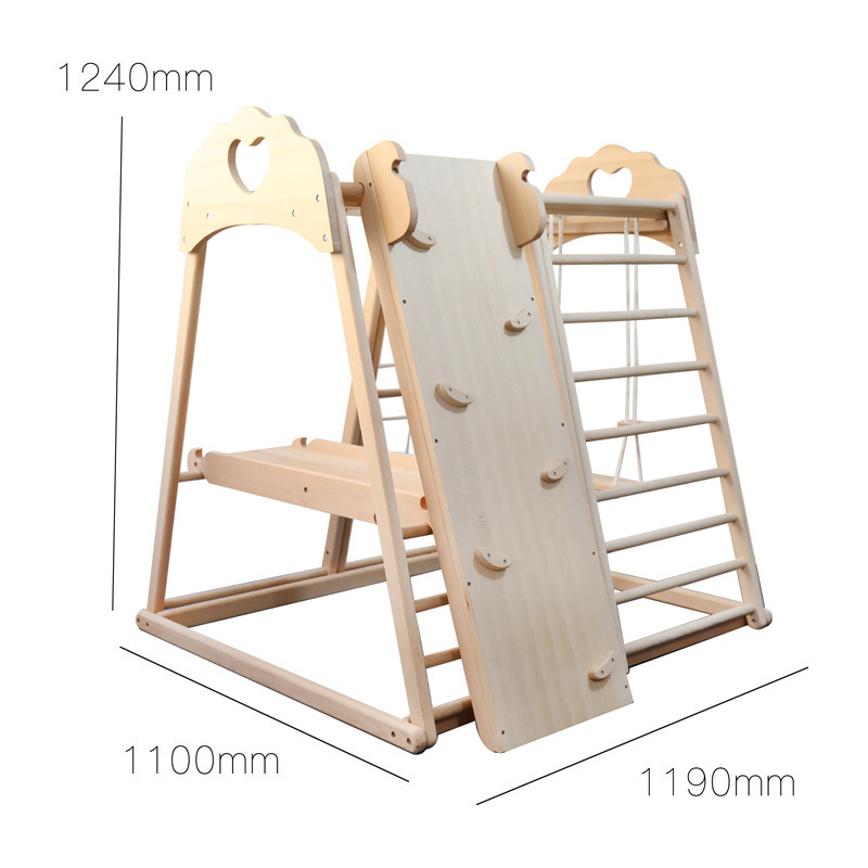 Parco Giochi per Bambini in Le - Kids Outdoor Jungle Gym With Slide recensione e prezzo