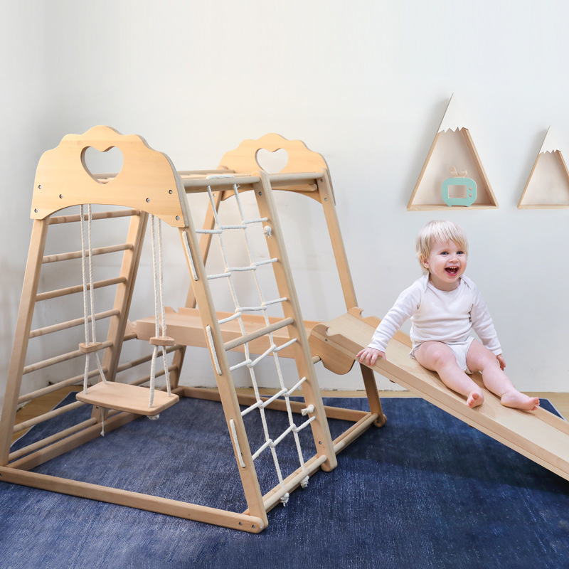 Parco Giochi per Bambini in Le - Kids Outdoor Jungle Gym With Slide recensione e prezzo
