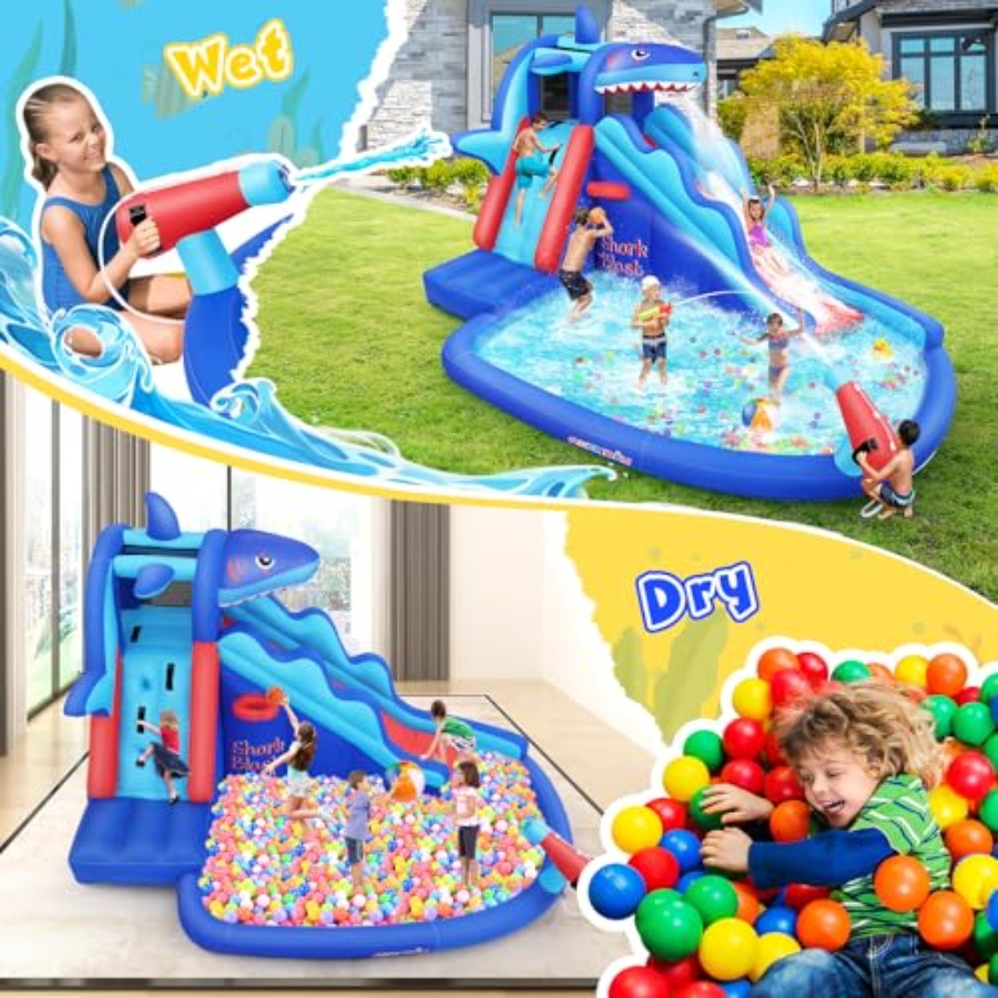 Scivolo acquatico gonfiabile d - Kids Outdoor House recensione e prezzo