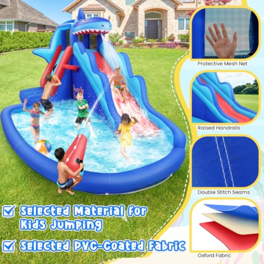 Scivolo acquatico gonfiabile d - Kids Outdoor House recensione e prezzo