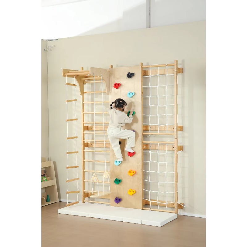Spalliera svedese in legno mas - Kids Outdoor Wooden Climbing Frame recensione e prezzo