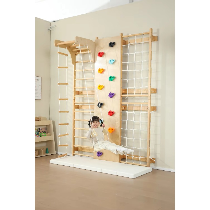 Spalliera svedese in legno mas - Kids Outdoor Wooden Climbing Frame recensione e prezzo