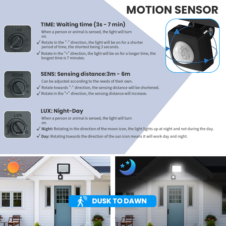 Luce di inondazione a LED Sens - Balance Beam Outdoor recensione e prezzo
