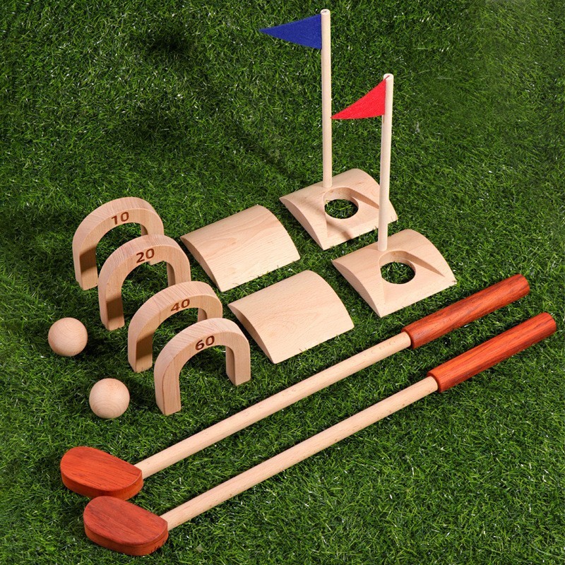 Set di palline da golf per bam - Kids Outdoor Wooden Playset recensione e prezzo