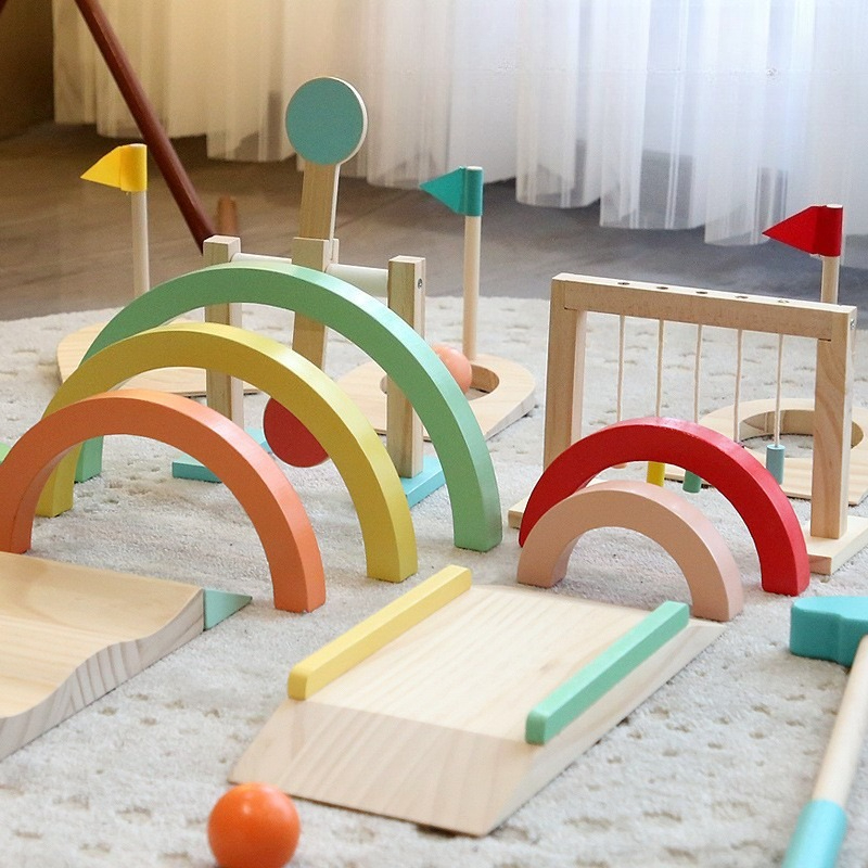 Set di palline da golf per bam - Kids Outdoor Wooden Playset recensione e prezzo