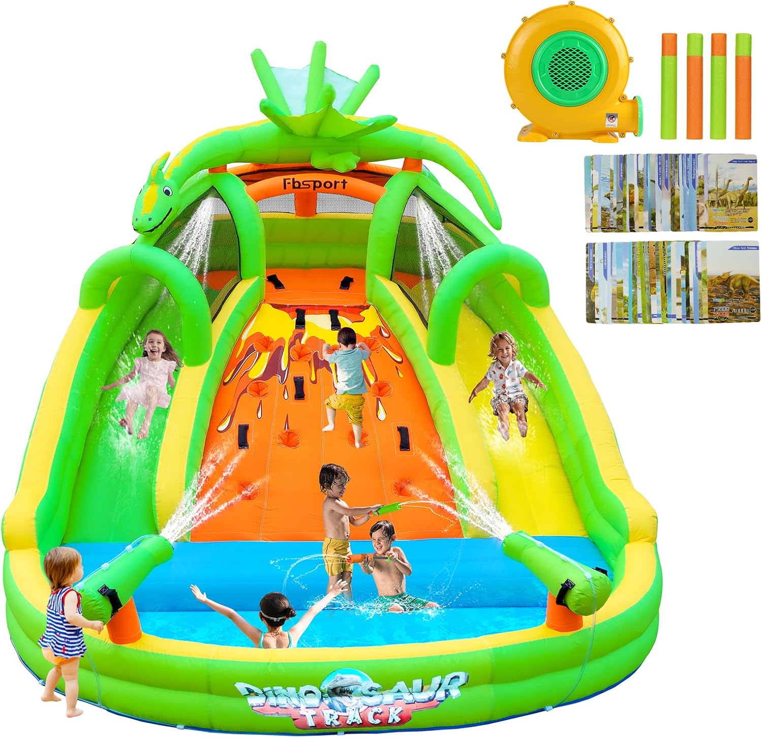 Castello Gonfiabile per Bambin - Kids Outdoor Water Slide recensione e prezzo