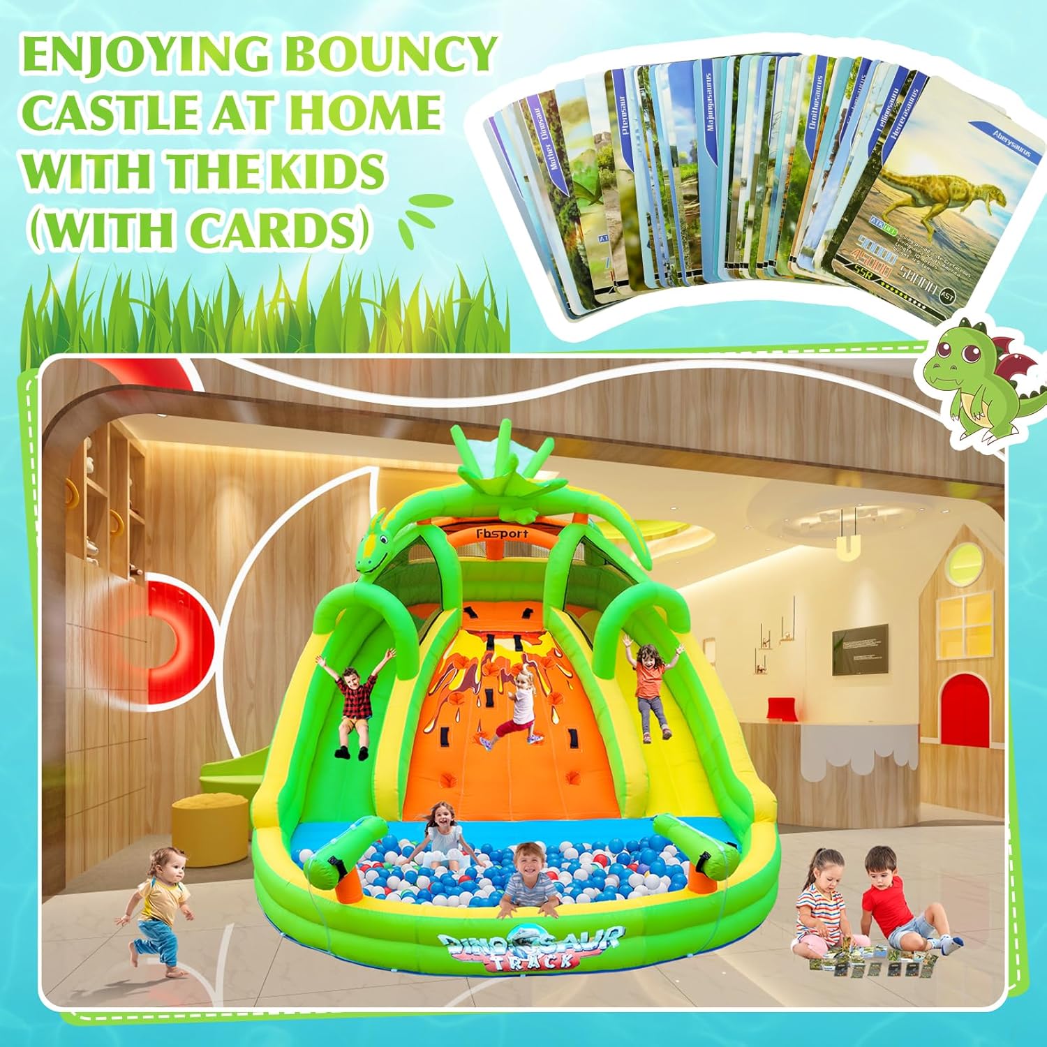 Castello Gonfiabile per Bambin - Kids Outdoor Water Slide recensione e prezzo