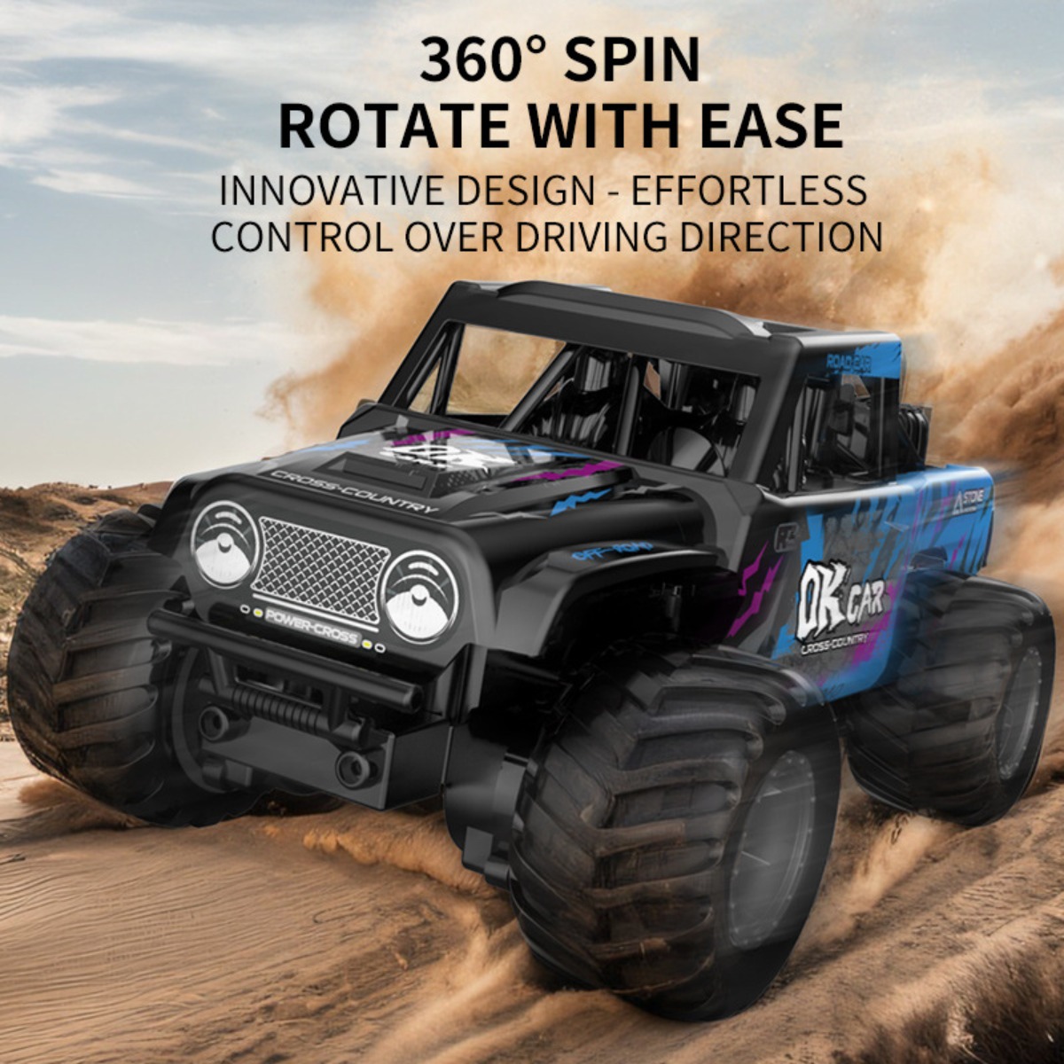 Auto RC Anfibia 4WD Fuoristrad - Kids Outdoor Dirt Toys recensione e prezzo