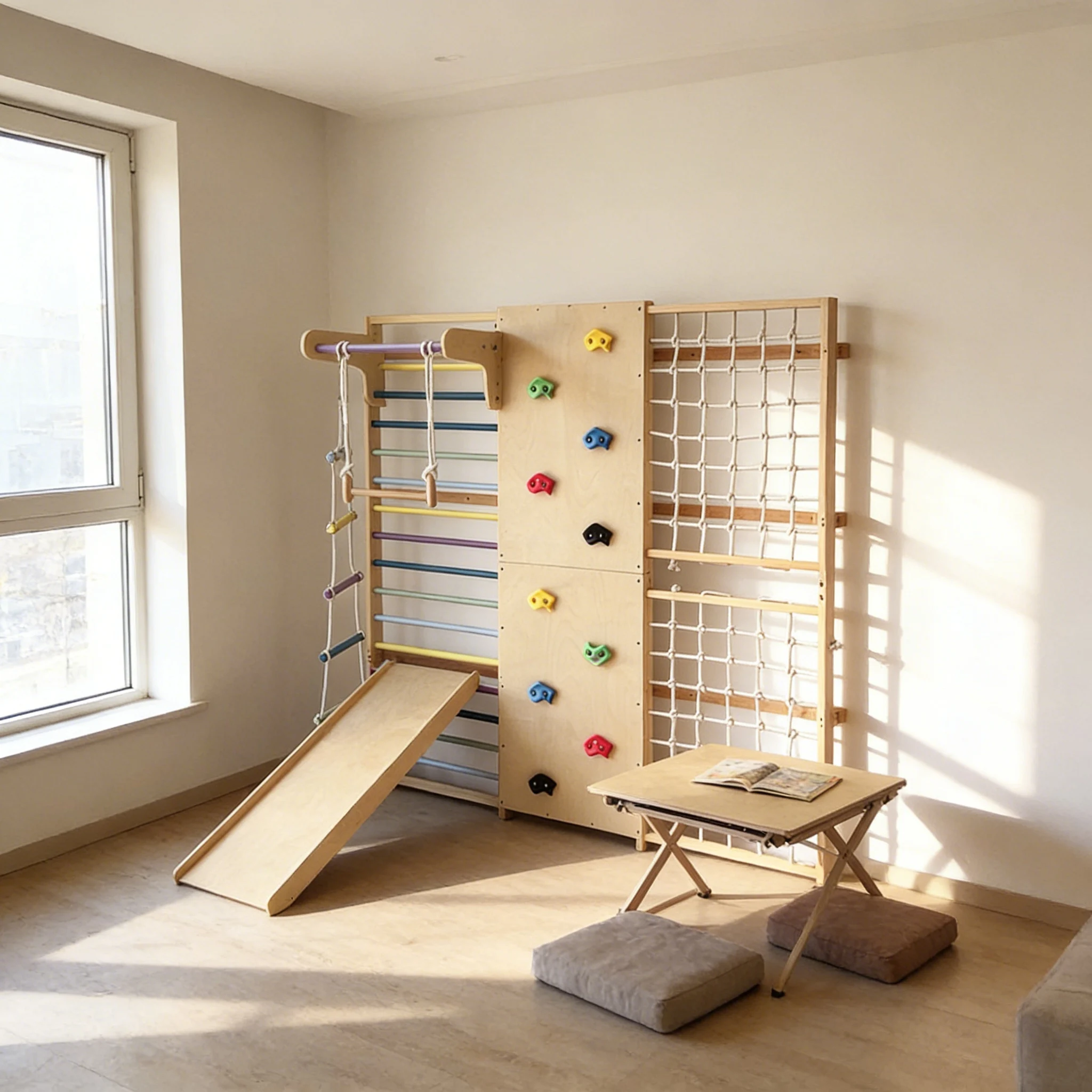 Struttura per Arrampicata Prof - Kids Outdoor Wooden Climbing Frame recensione e prezzo
