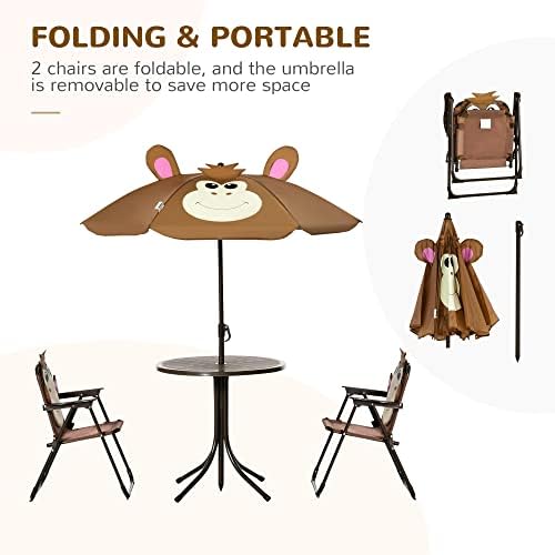 Set Tavolo e Sedie per Bambini - Kids Outdoor Umbrella For Table recensione e prezzo