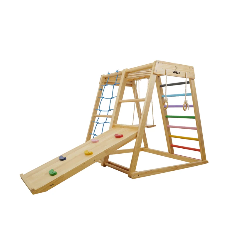 Attrezzatura per Parco Giochi  - Kids Outdoor Wooden Climbing Frame recensione e prezzo