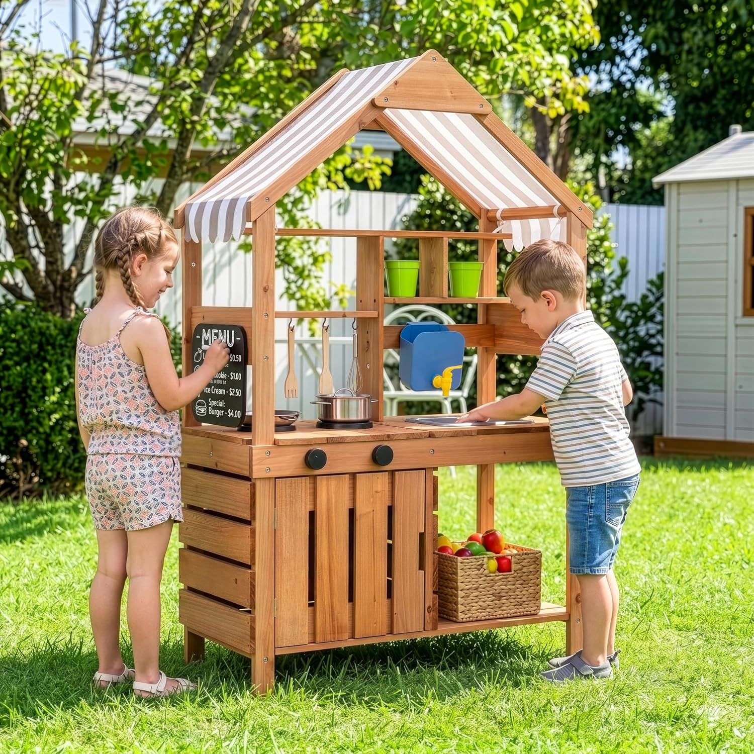 # Cucina da Giardino per Bambi - Kids Outdoor Wooden Playset recensione e prezzo
