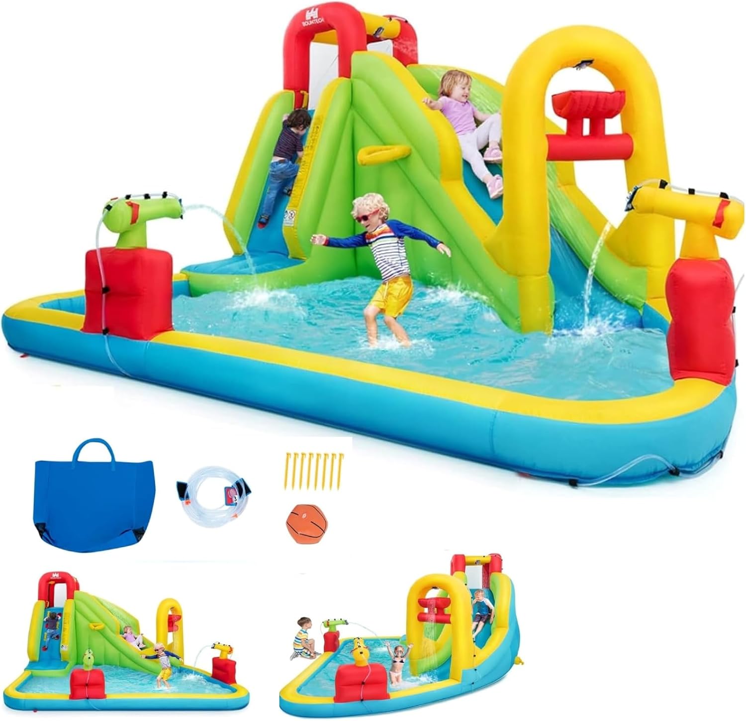 Mega Parco Acquatico Gonfiabil - Kids Outdoor Water Slide recensione e prezzo