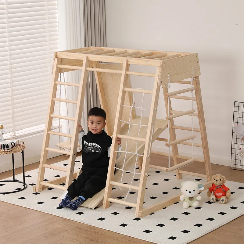 JMZ Scivolo e Struttura per Ar - Kids Outdoor Wooden Climbing Frame recensione e prezzo