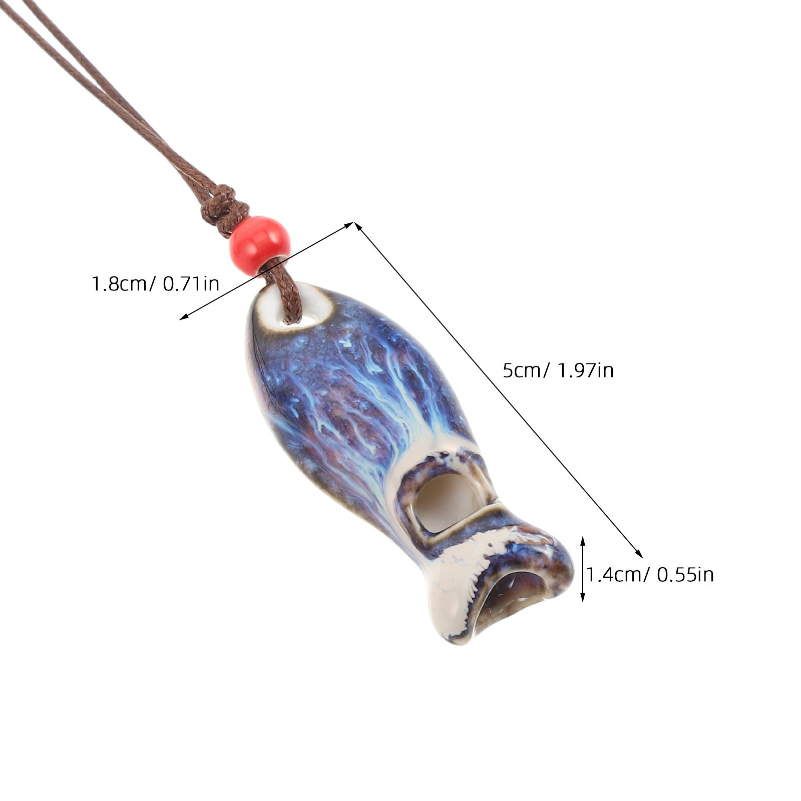 2 Pezzi Ciondolo Fischietto a  - Kids Outdoor Instruments recensione e prezzo
