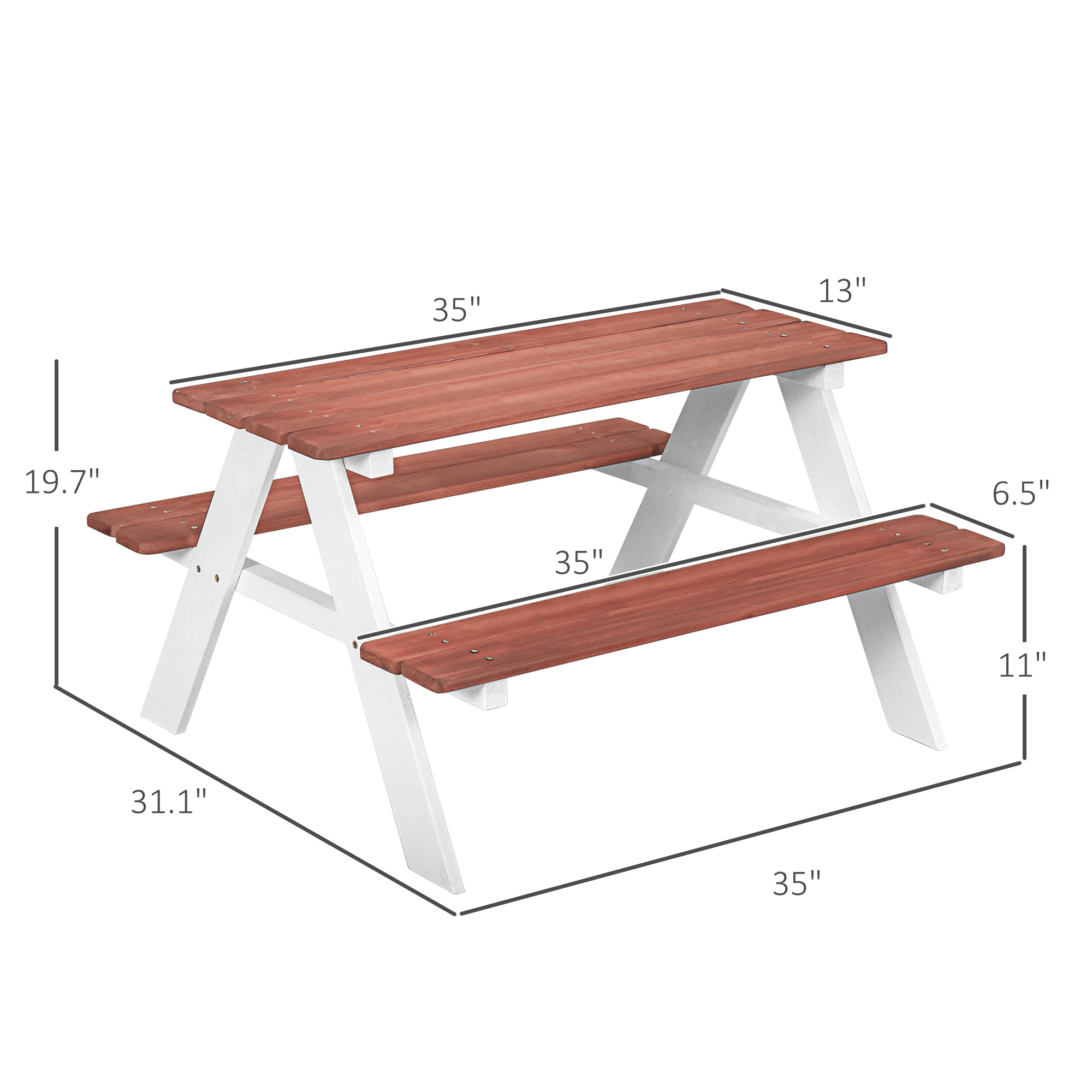 Set Tavolo e Panchina da Picni - Kids Outdoor Bench recensione e prezzo