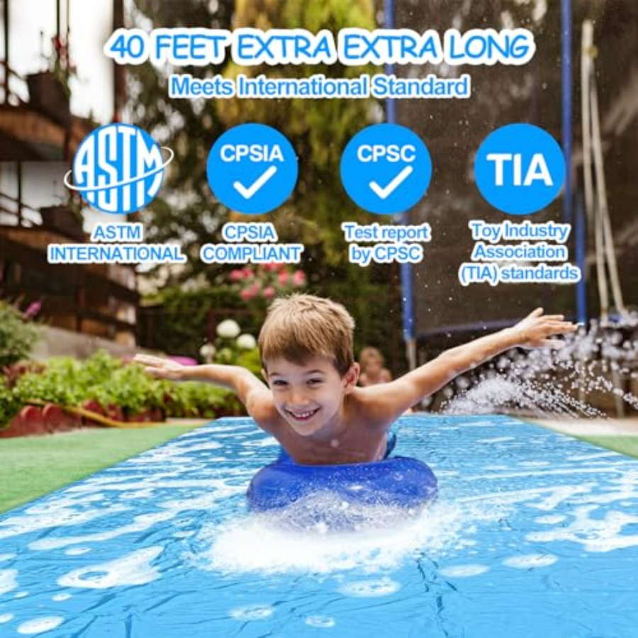 Scivolo d'acqua estivo da giar - Kids Outdoor Water Slide recensione e prezzo