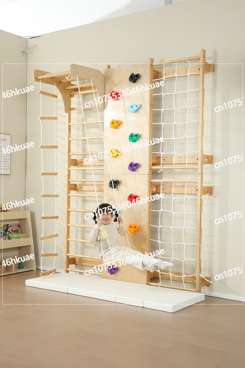 Telaio da arrampicata per bamb - Kids Outdoor Wooden Climbing Frame recensione e prezzo