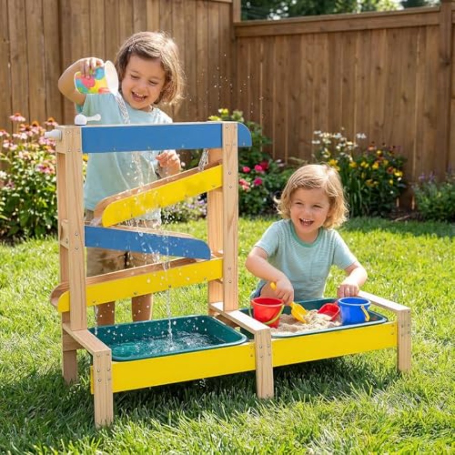 Set da gioco per attività all' - Kids Outdoor Wooden Playset recensione e prezzo