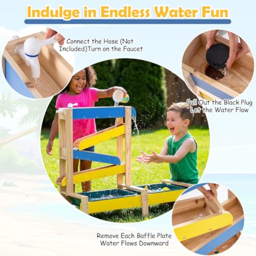 Set da gioco per attività all' - Kids Outdoor Wooden Playset recensione e prezzo
