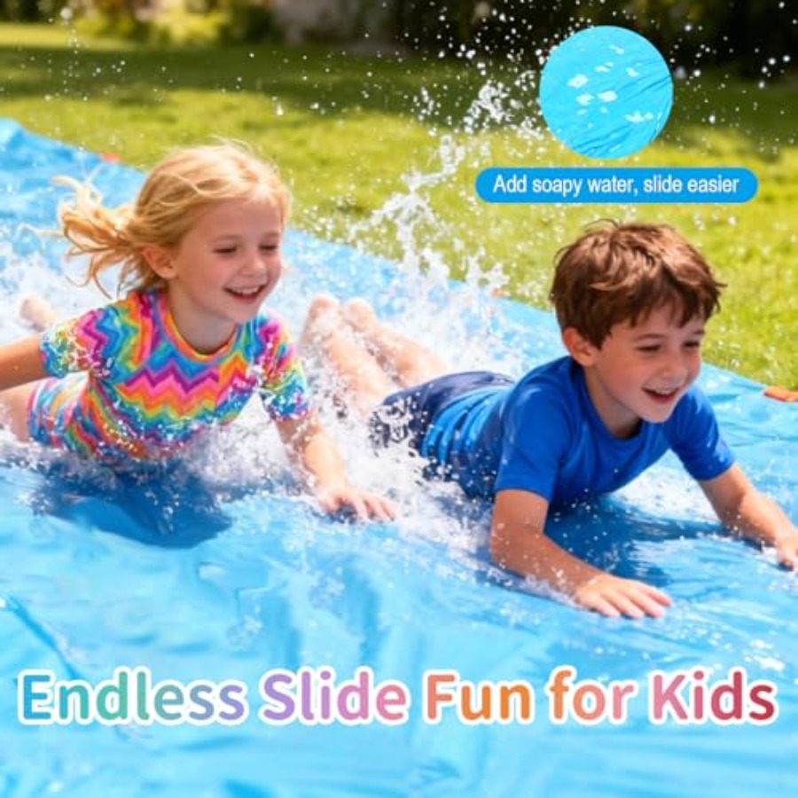 Scivolo d'acqua per feste esti - Kids Outdoor Water Slide recensione e prezzo