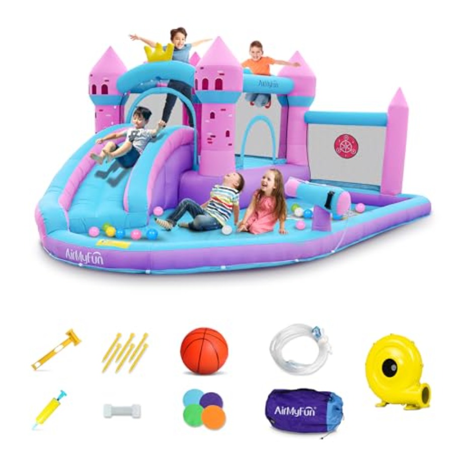 Scivolo acquatico gonfiabile d - Kids Outdoor Water Slide recensione e prezzo