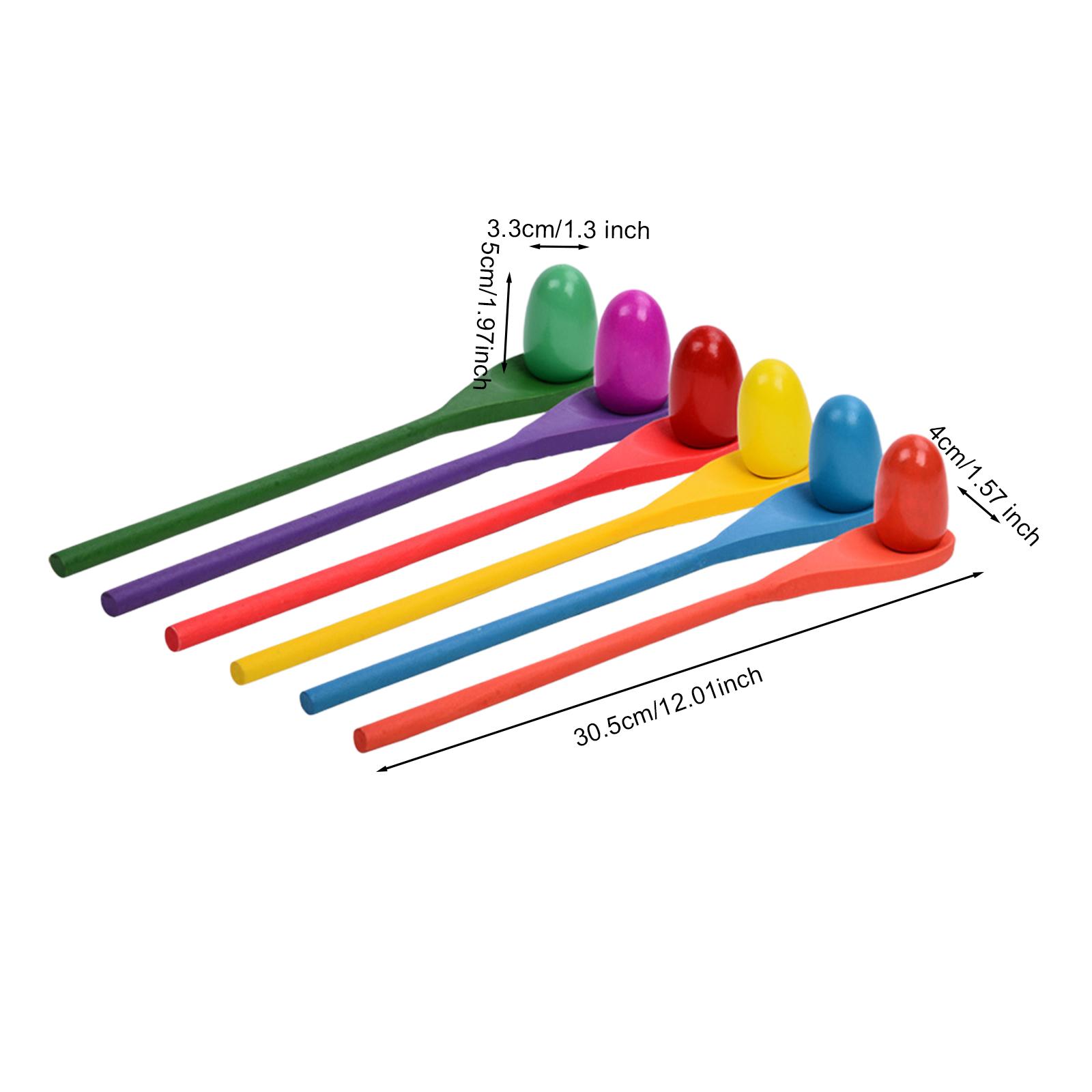 Set di 6 Cucchiai per Uova, Gi - Kids Outdoor Education recensione e prezzo