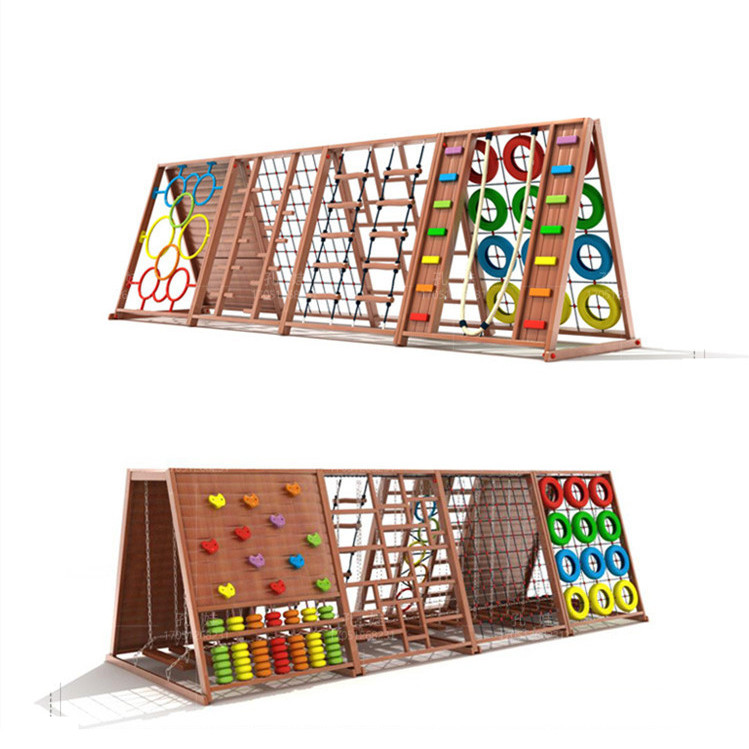 Struttura per Arrampicata su R - Kids Outdoor Wooden Climbing Frame recensione e prezzo