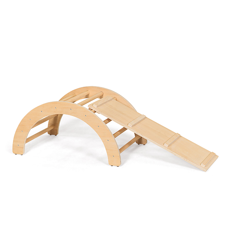Telaio e rampa da arrampicata  - Kids Outdoor Wooden Climbing Frame recensione e prezzo