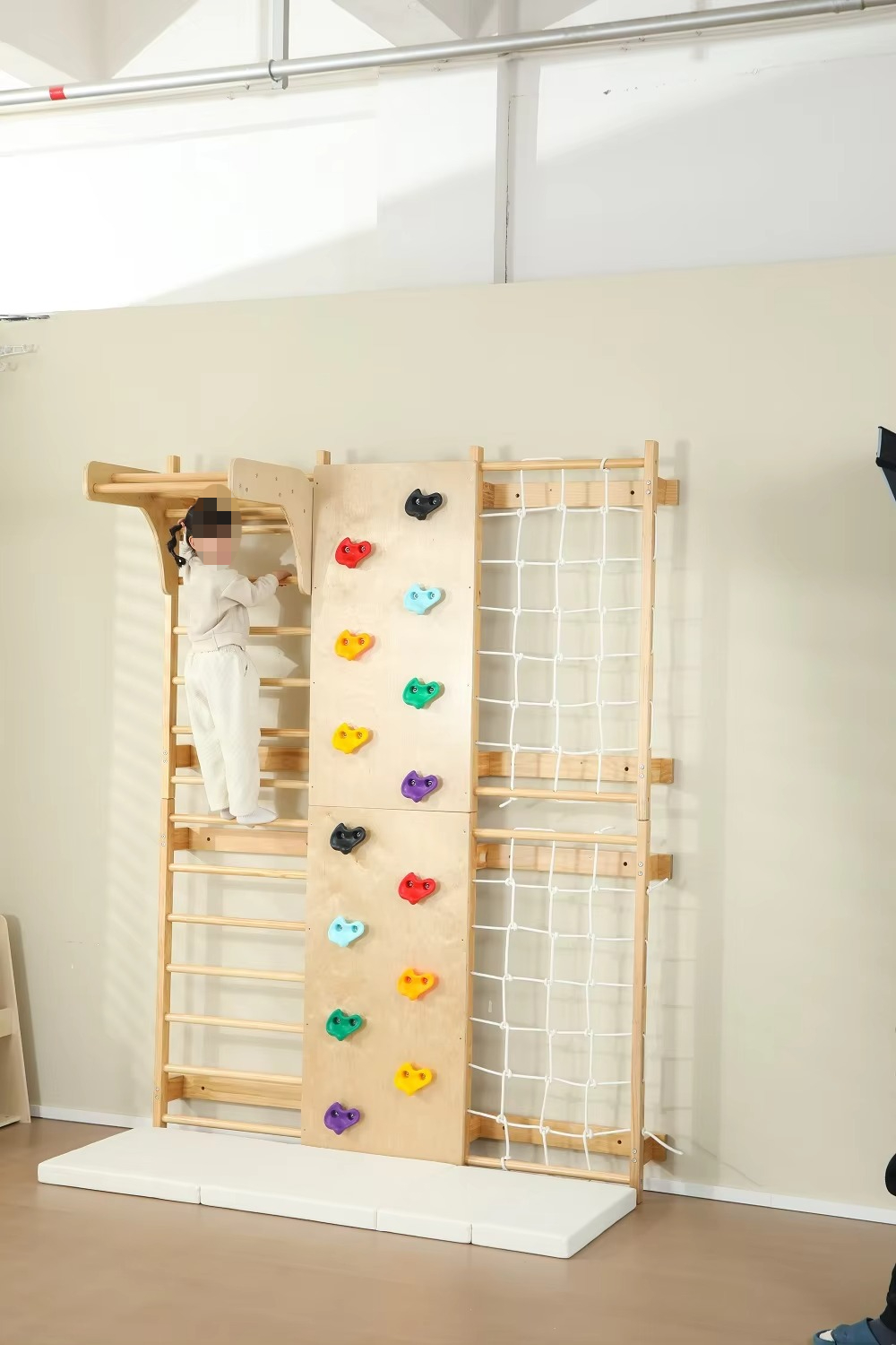 Disponibile Barrette per scimm - Kids Outdoor Wooden Climbing Frame recensione e prezzo